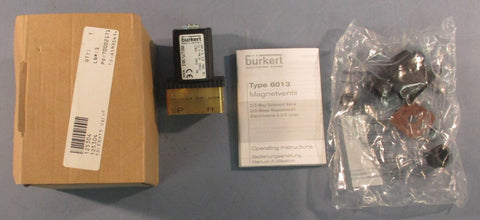 Burkert 00125304 Solenoid Valve 230V 50Hertz 6013 A 3.0 FKM MS
