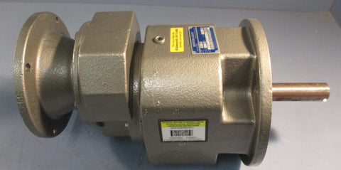 Boston Gear SBKF843BF56KB5T1 Gear Reducer 54.28:1 Ratio 0.76HP 1" Shaft Dia NOS