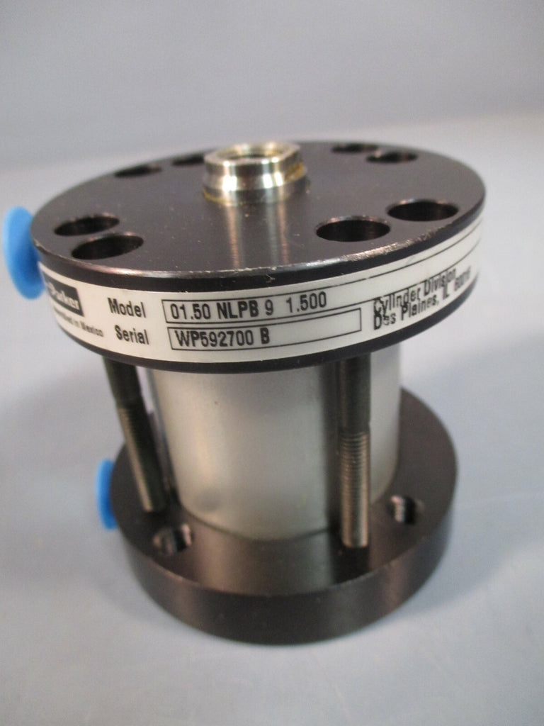 Parker Flat Body Pneumatic Cylinder 250 psi Air 01.50 NLPB9 1.500