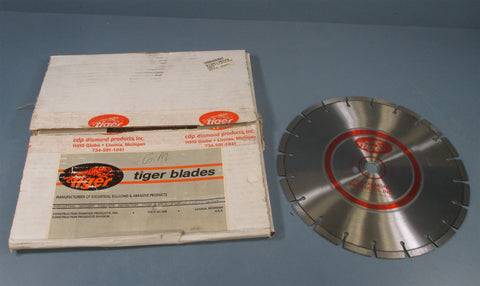 CDP Diamond Products Tiger Blade 12" x 0.110 x 1" Saw Blade Masonry Stone New