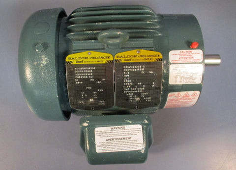 Baldor 841XL CECP83584T-4 Severe Duty Motor 1.5 HP, 460 V, 1760 RPM, 145TC Frame