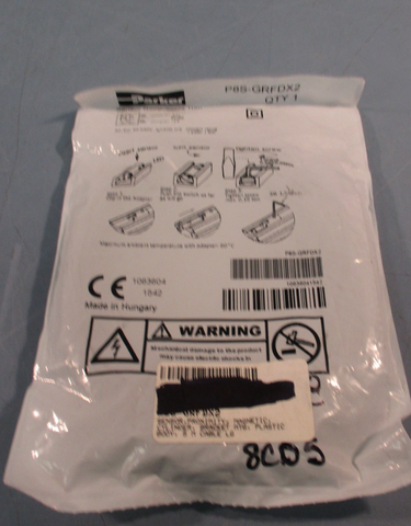 Parker Reed Sensor, Cable 10m P8S-GRFDX2 AC/DC 10-230V Proximity Sensor