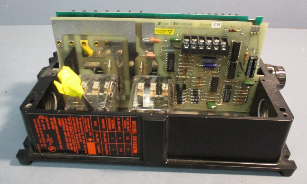 FINCOR ELECTRONICS MODEL# 2303PO 50/60Hz, DC DRIVE 17A 2HP