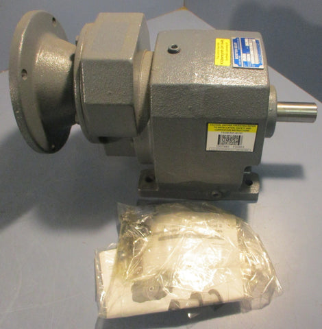 Boston Gear F843B80KB5M1 Gear Reducer 0.51HP 76.483:1 1" Shaft Dia 5/8" Bore