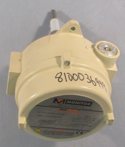 Monitor Technologies 1883111 Dust Alarm Broken Bag Detector 115VAC Power