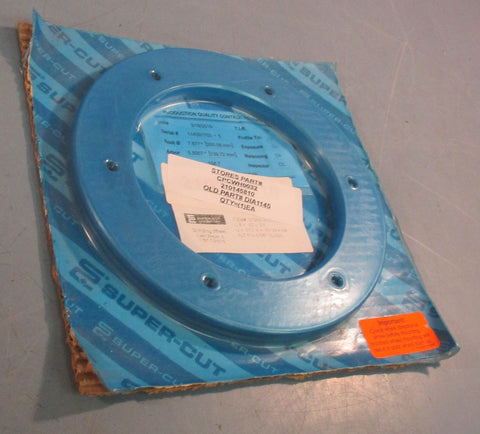 Super Cut 07958745555 Grinding Wheel Max 7600 RPM 5MM Glass 51/2" ID 8" OD