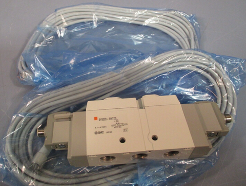 SMC 5 Way 2 Position Solenoid Valve 24 VDC SY92205W72D03