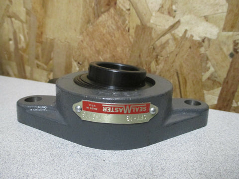 SEALMASTER 2BOLT FLANGE BLOCK BEARING 1 3/16" SFT19