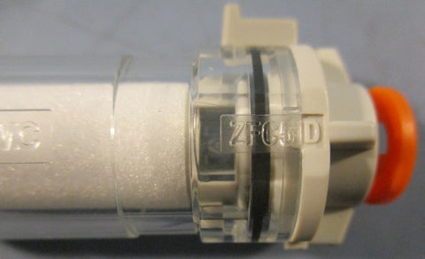 SMC ZFC5D In-Line Air Filter 1/4 in Port 20 Lpm 5 um Filter Lot of 6