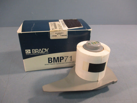 Brady M7131427 BMP71 SelfLaminating Vinyl Labels, 1", 1.5", 0.5"