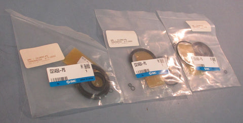 SMC CG1A50PS Packing Seal Set For CG/CG3 Round Body Cylinder Lot of 3