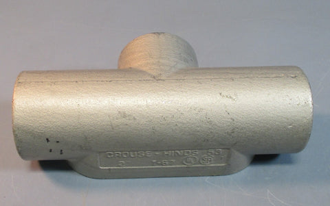 Crouse Hinds T67 T67 Side T Ported 2" Conduit Body NWOB