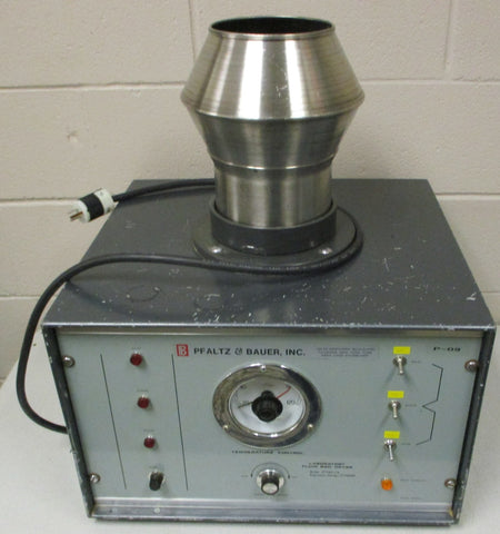Pfaltz & Bauer FBD L70 Laboratory Fluid Bed Dryer 120V 1800W 60Hz 1PH