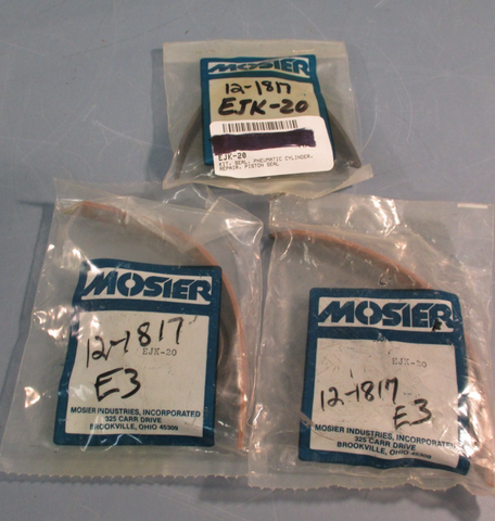 LOT OF THREE MOSIER EJK-20 CYLINDER REPAIR KIT