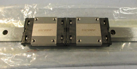 THK SRS15M Linear Guide w/ 670mm Guide Rail Two Linear Guide Blocks