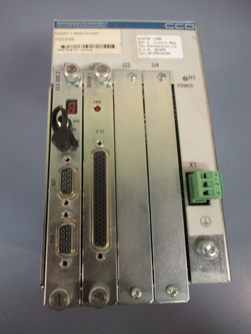Indramat Motion Controller w/ CLCD02.3MFW, DEA28.1M CCD01.1KE0201FW