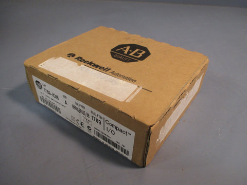 AllenBradley Compact I/O 16PT. Sink Source Input Module Ser. A 1769IQ16