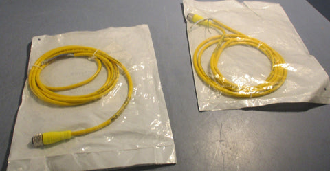 Brad Connectivity 1200650255 Receptacle 4Pin Female PVC Cord set Lot of 2