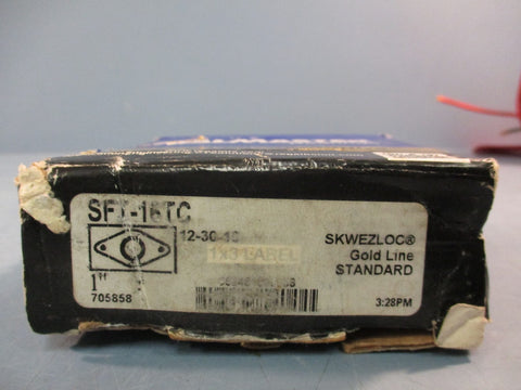 Sealmaster SFT-16TC Flange-Mount Ball Bearing Unit  1" Bore, 2-Bolt Flange Mount