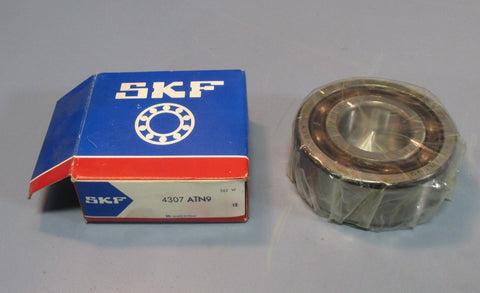 SKF 4307 ATN9 Double Row Open Ball Bearing 35mm ID, 80mm OD & 31mm Width