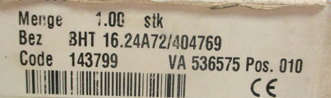 Baumer Electric BHT 16.24A72/404769 Incremental Hollow Shaft Encoder