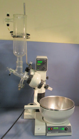 Buchi R-124 Rotovapor Rotary Evaporator w/ B-481 Water Bath 120V