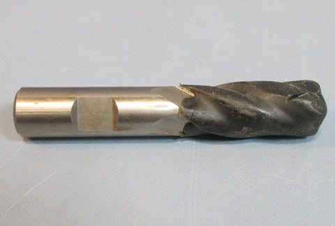 Brubaker 5/8" HSS 2D Acculead 3.401 4 Flute Pro CNC Resharpened End Mill