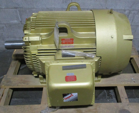 Baldor Reliance EM4406T-4 3-Phase Motor MP44G3907 150HP 1785RPM 3-3/8" Shaft Dia