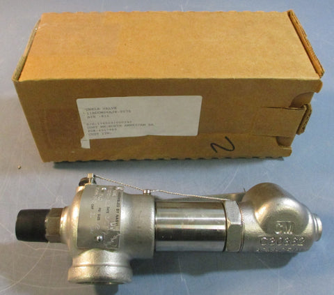 Kunkle 911BDCM06AJE0075 Steel Pressure Relief Valve 30GPM 1/2 psi Size