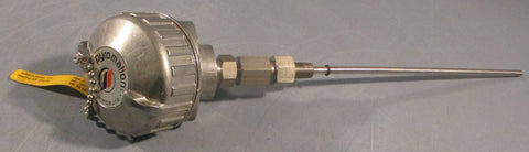 Pyromation R1T185L483-012-10B-9HP31 Temperature Probe 11-7/8" Probe Length