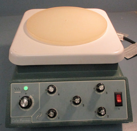 Cole Parmer 5145070 5Position Plater Stirrer 51450 Series 120V 1 Phase