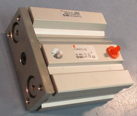 SMC MGQM25TN50 Pneumatic Guide Slide Cylinder 145PSI 1MPa 25mm Bore