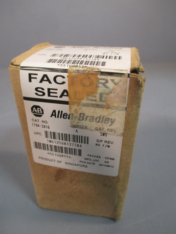 Allen-Bradley Flex 16 Point Digital Input Module Ser A 1794-IB16 FACTORY SEALED