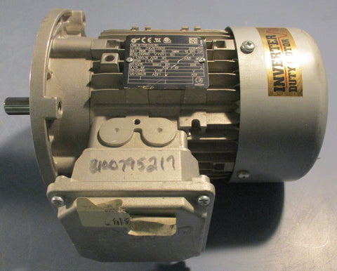 Nord Inverter Duty Motor SK71S/4 60Hz 1.15 Sf 0.33 Hp
