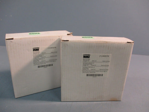 LOT OF (2) DAYTON 6KD76 AC AXIAL FAN VOLTAGE 115V BEARINGS: BALL