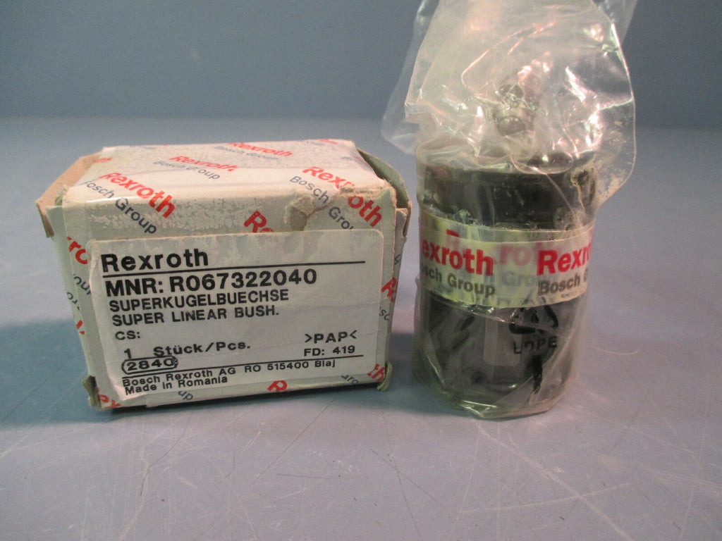 Bosch Rexroth Linear Ball Bearing Linear Bearing R067322040