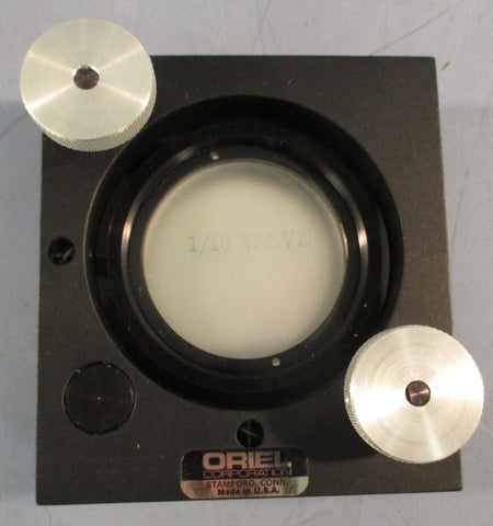 Oriel Optical Mount 60mm Adjustable Laser Glass Mirror Mount