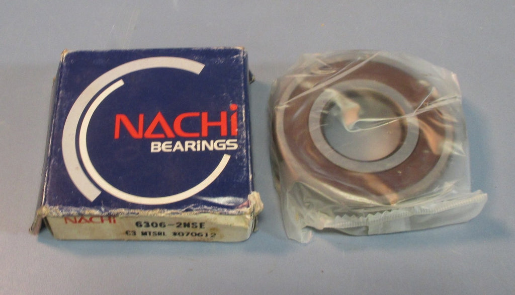 Nachi 63062NSE Sealed Deep Groove Ball Bearing 30 x 72 x 19mm Wide NIB