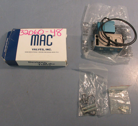 Mac Valves 914BPM611RA Solenoid Valve 25150PSI 24VDC 8.5W