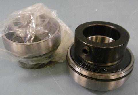 Lot of 2 FYH NA 20618 Self Aligning Insert Bearing and Collar: 11/8" Shaft