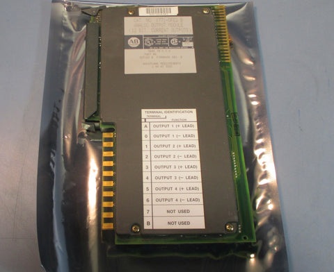Allen Bradley 1771OFE2/B Analog Output Module 1.4A Max @ 5VDC, Series B Used