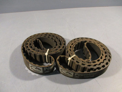 Lot of (2) Gates PowerGrip Timing Belt 700H100
