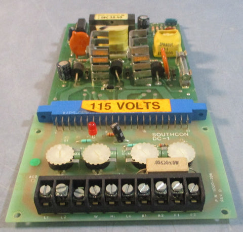 Southcon DC1 DC Drive 332A Southern Industrial Controls 1000206 Rev D