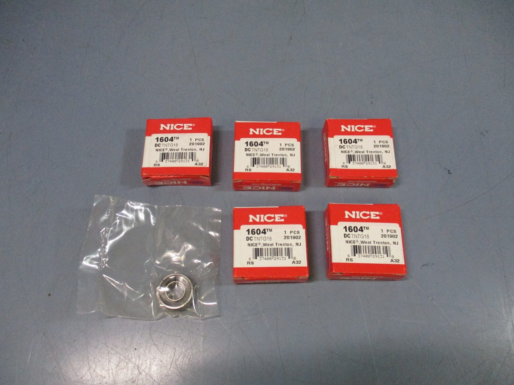 RBC Nice DCTNTG18 1604 Radial Ball Bearing NEW Lot of 5