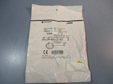 AllenBradley Inductive Proximity Sensor 871TMB2C12R3 Ser. A NEW IN BAG