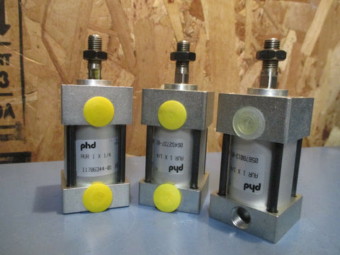 PHD AIR CYLINDER (LOT OF 3) AVR-1X1-1/4