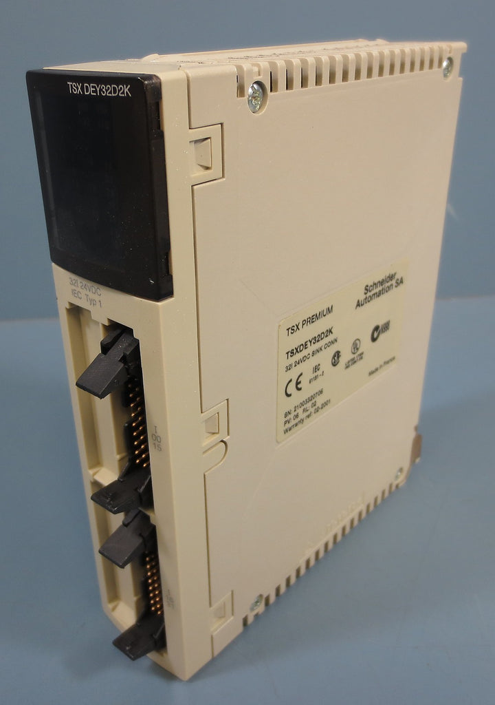 Schneider PREMIUM Sink Connector Module: TSX DEY 32D2K, 32I, 24VDC