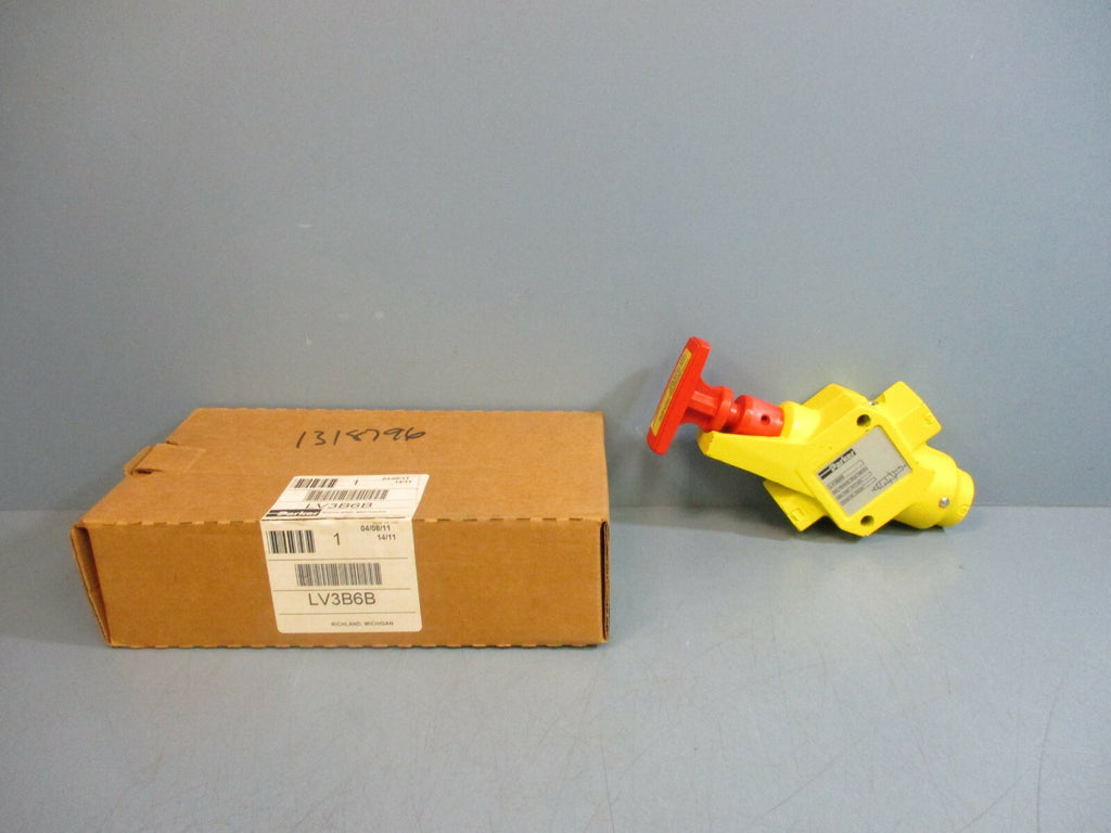 Parker LV3B6B Aluminum Alloy Exhaust Lockout Valve 300PSI NEW