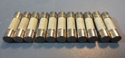 Lot of 11 Nordson 0.5 A Fuses Model 121047