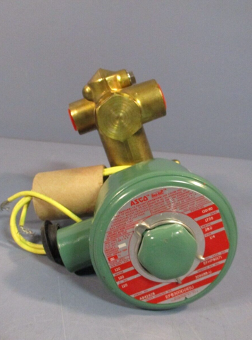 ASCO 3WAY 1/4" RED HAT SOLENOID VALVE EF8300D061U